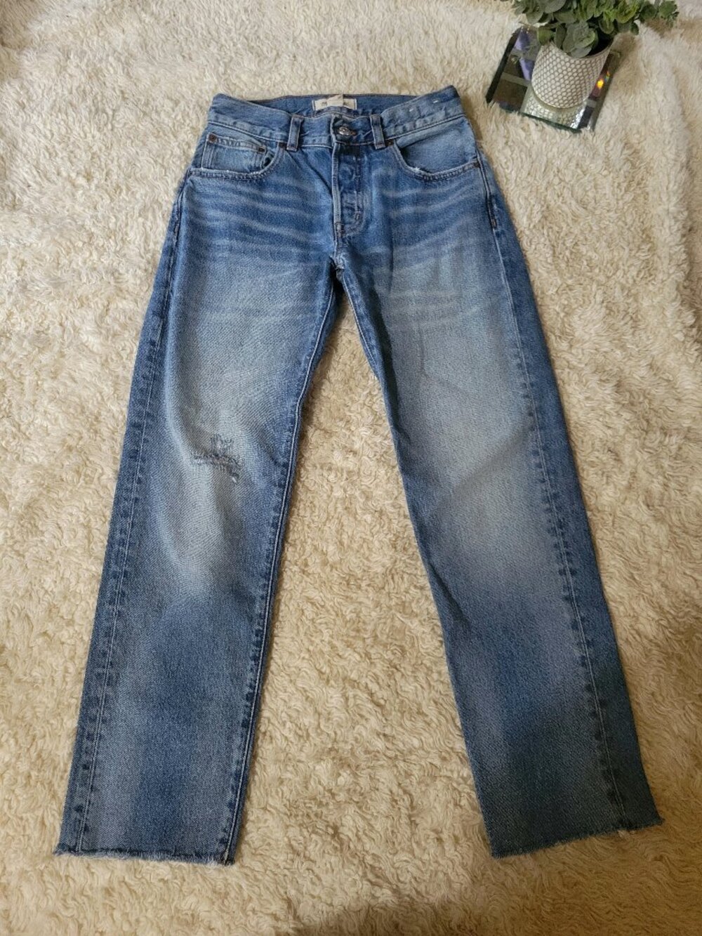 Madewell The Petite Dean Easy Straight Jean Low Slung | Monessen Wash 23P